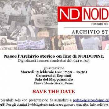 Foto: Archivio storico on line di NOIDONNE. Presentazione alla Camera dei Deputati 