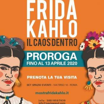 Foto: “Frida Kahlo. Il Caos Dentro”: una mostra sensoriale