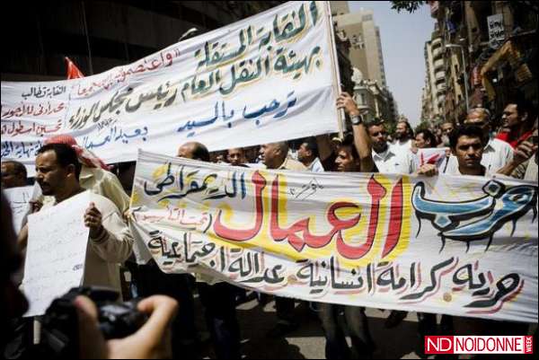 Foto: La festa dei lavoratori e la morsa del sindacato parastatale in Egitto