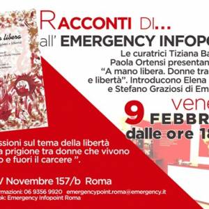 Foto EMERGENCY INFOPOINT: presentazione di 'A MANO LIBERA' 1