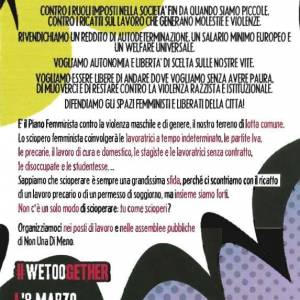 Foto Da #metoo a #wetoogether: Non Una di Meno verso l'8 marzo 2