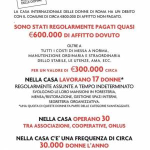 Foto ROMA / LA CASA DELLE DONNE NON SI TOCCA. PROTESTE E PETIZIONE 1