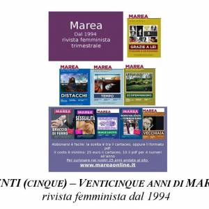 Foto Monica Lanfranco e i 25 anni di 'Marea', rivista femminista 1