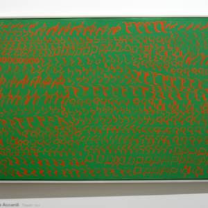 Foto Carla Accardi al Museo del Novecento di Milano 2
