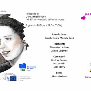 Foto Noi Rete Donne e MinervaLab, convegno su Hursula Hirschmann 1