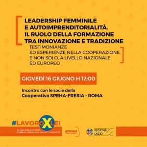 Foto Leadership femminile e autoimprenditorialità 1