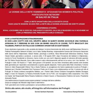 Foto Il 6 dicembre a Roma conferenza su donne sfuggite al genocidio e alla vendetta dei talebani 1