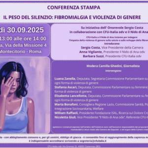 Foto Il peso del silenzio. Fibromialgia e violenza di genere 1