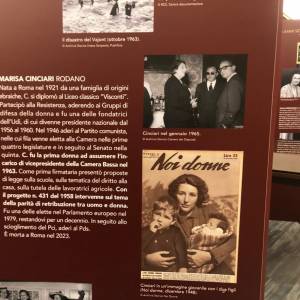 Foto A Roma la mostra storica sulle Deputate e Senatrici della Repubblica 8