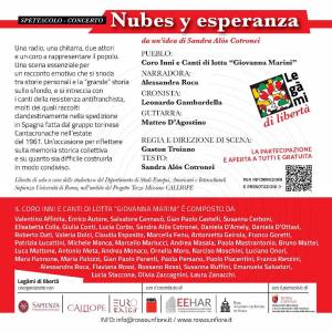 Foto ‘Nubes y Esperanza’: tra storia e memoria, uno spettacolo-concerto evoca le emozioni e il riscatto 11