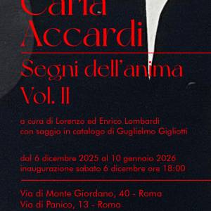 Foto Roma / Carla Accardi. Segni dell’anima #2 2