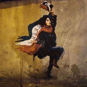 Foto 'Rivoluzione' è l’ultima opera della street artist Laika a Roma a sostegno delle rivolte in Iran 2