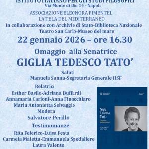 Foto Omaggio alla Senatrice Giglia Tedesco Tatò a 100 anni dalla nascita 1