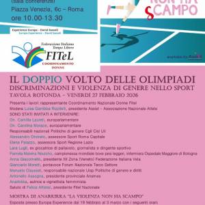 Foto ROMA / IL DOPPIO VOLTO DELLE OLIMPIADI: la Tavola rotonda e la mostra di Anarkikka  1