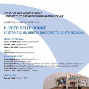 Foto Roma / Il voto alle donne. La storia di un diritto raccontata dai francobolli 1