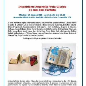 Foto Antonella Prota-Giurleo e i suoi libri d'artista 3