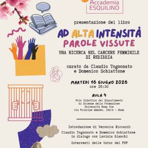 Foto 'Ad alta intensità. Parole vissute' a cura di Claudio Tognonato e Domenico Schiattone 1