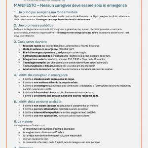 Foto Caregiver Day 2026 – XVI edizione: il Manifesto per l’Emergenza nella Cura
 1