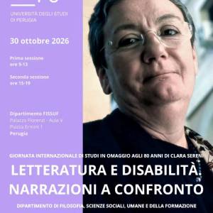 Foto Letteratura e disabilità: UniPg celebra gli 80 anni di Clara Sereni  1