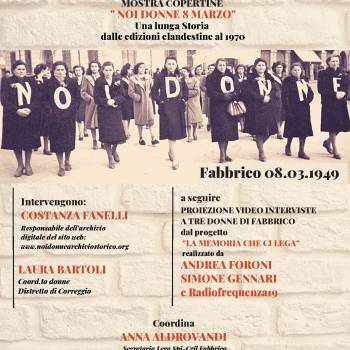 Foto: Fabbrico (Reggio Emilia)'NOIDONNE 8 MARZO': in mostra le copertine dal 1944