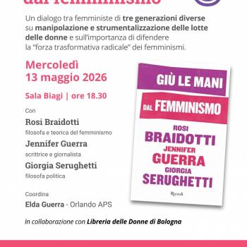 Foto: Bologna / GIÙ LE MANI DAL FEMMINISMO