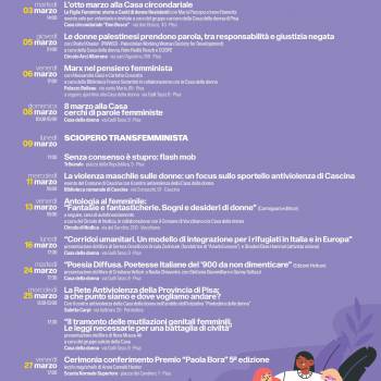 Foto: Casa Donne di Pisa / Marzo 2026: Libere di scegliere