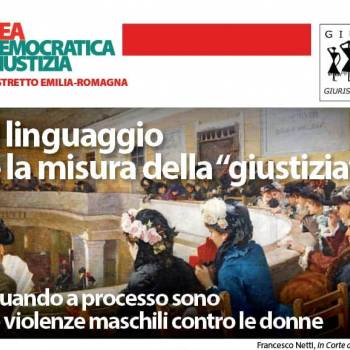 Foto: BOLOGNA / IL LINGUAGGI E LA MISURA DELLA GIUSTIZIA