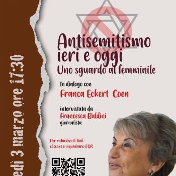 Foto: ANTISEMITISMO IERI E OGGI. UNO SGUARDO AL FEMMINILE