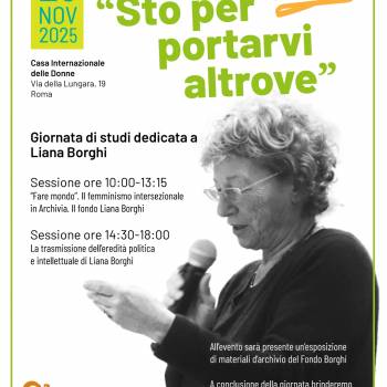 Foto: Roma / Giornata dedicata a Liana Borghi