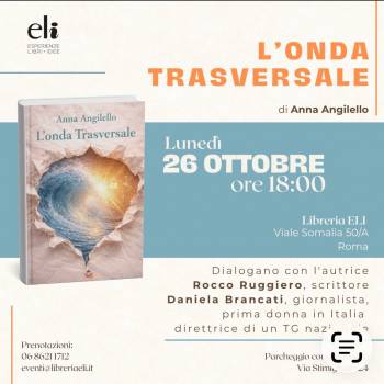 Foto: L'onda trasversale, il libro di Anna Angilello