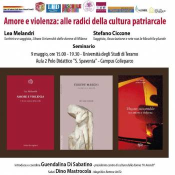 Foto: TERAMO / AMORE E VIOLENZA: ALLE RADICI DELLA CULTURA PATRIARCALE