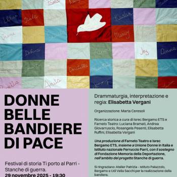 Foto: Milano / Donne belle bandiere di pace