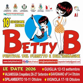 Foto: Betty B – Festival del fumetto e dell’Immagine: 10ma edizione 2026