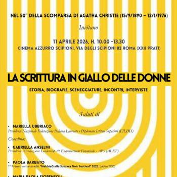 Foto: Roma / La scrittura in giallo delle donne