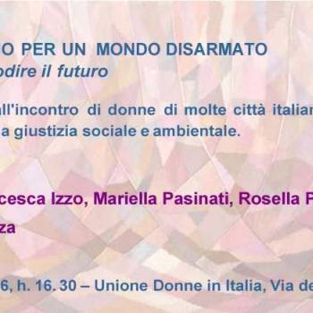 Foto: Roma / Carta per l’Impegno per un Mondo Disarmato