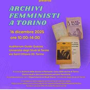 Foto: Archivi femministi a Torino: il programma del convegno 
