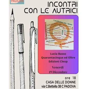 Foto: Padova / Presentazone di due libri di Lucia Basso