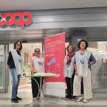 Foto: FAENZA / SOS DONNA e la colletta alimentare con la spesa presso Coop Alleanza 3.0