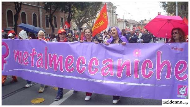 Foto: 16 OTTOBRE 2010 - ROMA INSIEME ALLE LAVORATRICI E AI LAVORATORI