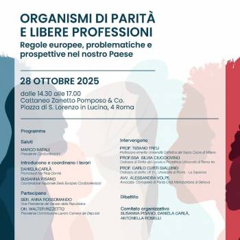 Foto: Organismi di parità e libere professioni