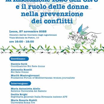 Foto: Si vis pacem: la risoluzione 1325 dell'ONU e il ruolo delle donne nella prevenzione dei conflitti