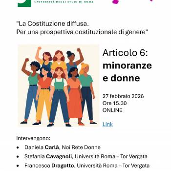 Foto: La Costituzione diffusa. Articolo 6: minoranze e donne
