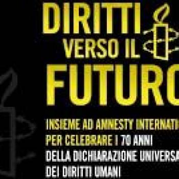 Foto: Amnesty International e i 70 anni della Dichiarazione Universale dei Diritti Umani