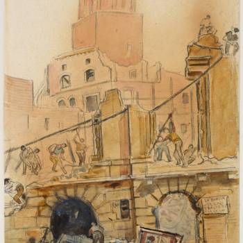 Foto: Maria Barosso, artista e archeologa nella Roma in trasformazione