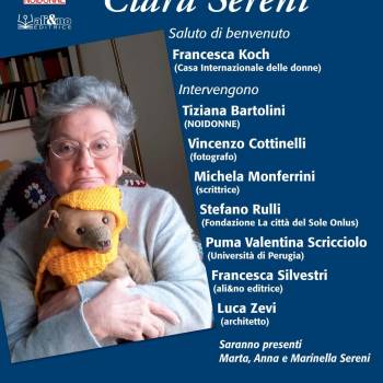 Foto: Clara Sereni, presentazione del premio letterario e del libro edito da Ali&no