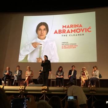 Foto: A Firenze in mostra Marina Abramović: The Cleaner