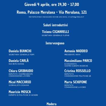 Foto: RIGENERIAMO IL SISTEMA PUBBLICO: incontro FLEPAR