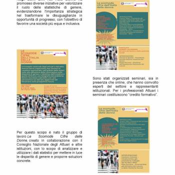 Foto: LE SCOMODE CIFRE DELL’ITALIA DELLE DONNE: RIEPILOGO
