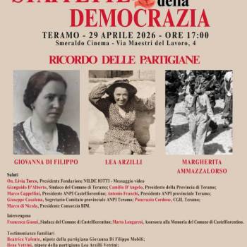 Foto: A Teramo si celebrano le 'Staffette della democrazia' 