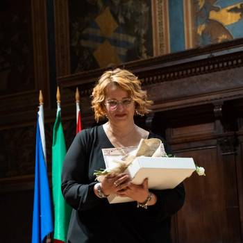 Foto: Valentina Costantini, prima classificata (inediti) del Premio letterario nazionale Clara Sereni